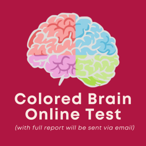 Colored Brain Online Test, Brain Color